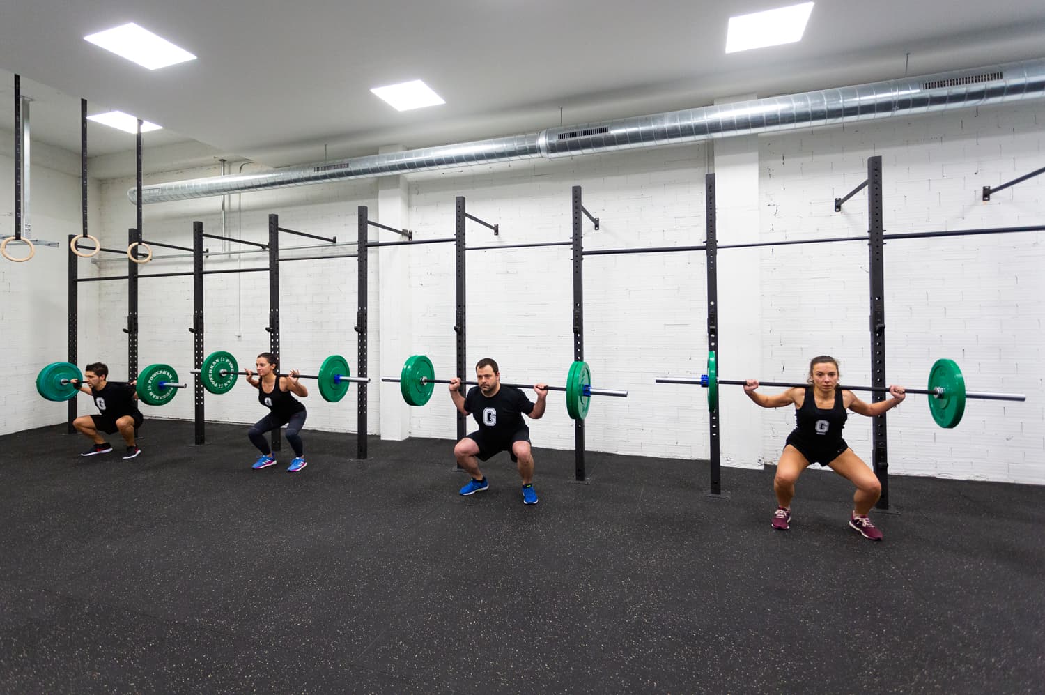 Entrenar en grupo en Oleiros